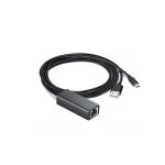 UGREEN Adapter for Chromecast Micro USB to Ethernet, Black