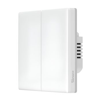 Sonoff Wi-Fi Smart Touch Wall Switch TX Ultimate 2-Gang (Neutral Wire), White