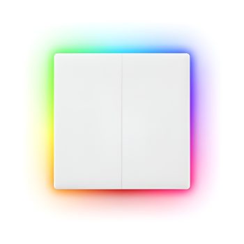 Sonoff Wi-Fi Smart Touch Wall Switch TX Ultimate 2-Gang (Neutral Wire), White — 2