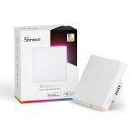 Sonoff Wi-Fi Smart Touch Wall Switch TX Ultimate 2-Gang (Neutral Wire), White