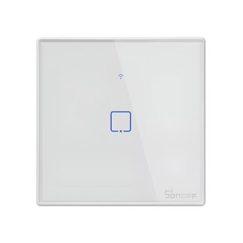Sonoff Wi-Fi Smart Touch Wall Switch TX Series 1-Gang (Neutral Wire), White