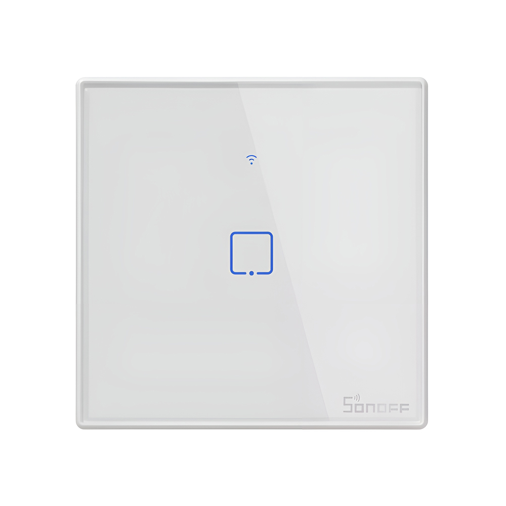 Sonoff Wi-Fi Smart Touch Wall Switch TX Series 1-Gang (Neutral Wire), White Sonoff Wi-Fi Smart Touch Wall Switch TX Series 1-Gang (Neutral Wire), White