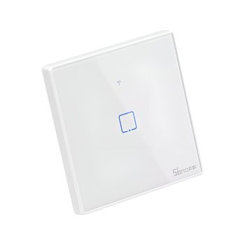 Sonoff Wi-Fi Smart Touch Wall Switch TX Series 1-Gang (Neutral Wire), White — 2