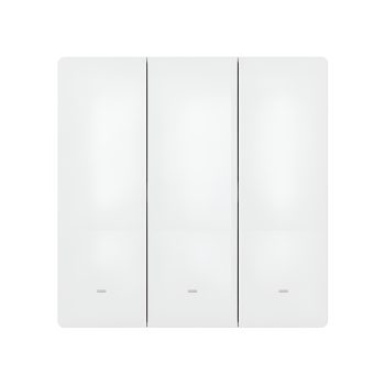 Sonoff Zigbee Smart Wall Switch SwitchMan M5 3-Gang (Neutral Optional), White