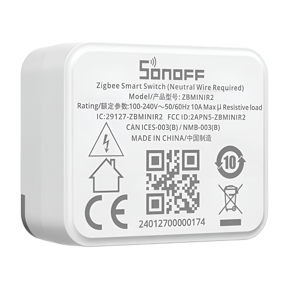Sonoff Zigbee Smart Switch ZBMINIR2 Extreme (Neutral Wire Required) Sonoff Zigbee Smart Switch ZBMINIR2 Extreme (Neutral Wire Required) — 4