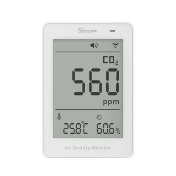 Sonoff Matter Over Wi-Fi Air Quality Monitor AirGuard CO2 (SAWF-08P)