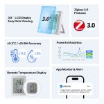 Sonoff Zigbee LCD Temperature And Humidity Sensor AirGuard TH 3.6” (SNZB-02DR2)