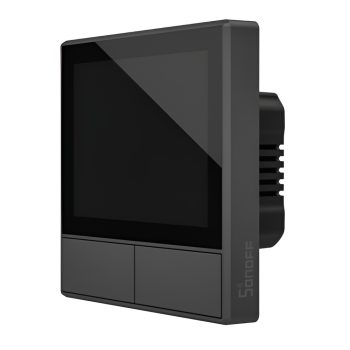 Sonoff Wi-Fi Dual-Channel Smart Scene Wall Switch NSPanel (Neutral Wire), Black