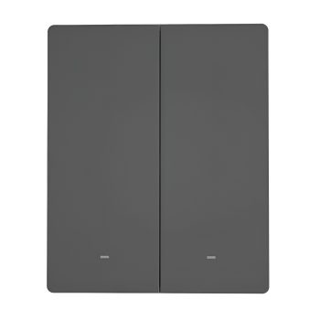 Sonoff Wi-Fi Smart Wall Switch SwitchMan M5 2-Gang (Neutral Wire), Dim Gray — 2