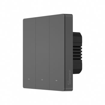 Sonoff Wi-Fi Smart Wall Switch SwitchMan M5 3 Gang (Neutral Wire), Dim Gray — 2
