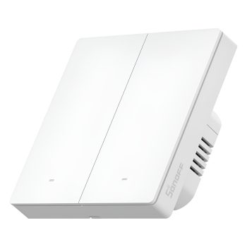 Sonoff Matter Over Wi-Fi Smart Wall Switch SwitchMan M5 2-Gang (Neutral Wire), White — 2