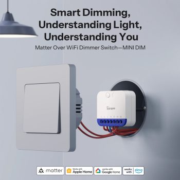 Sonoff Matter Over Wi-Fi Smart Dimmer Switch MINI Extreme MINI-DIM — 2