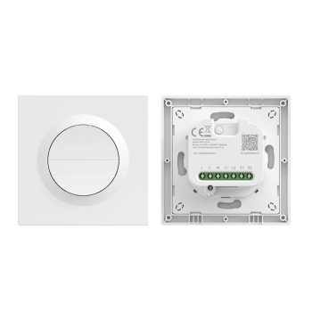 Sonoff Matter Over Wi-Fi Smart Wall Switch MINI-2GS-E Mini Duo 2-Gang (Neutral Required) — 2