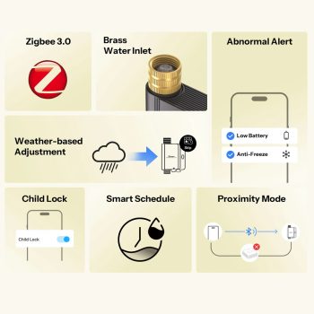 Sonoff Zigbee Smart Water Valve Without Flow Meter Hydro ONE LITE (SWV-ZNE) — 2