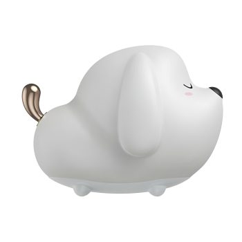 Baseus Cute Series Doggie Silicone Night Light, White — 2