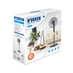 NOVEEN Standing Fan F450 16″/40cm/45W, Black