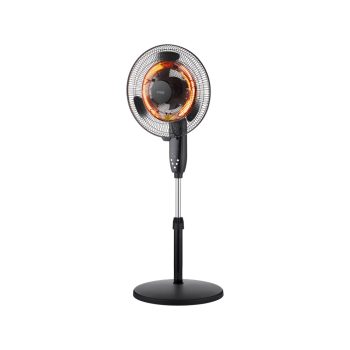 NOVEEN Standing Fan F740 2in1 with heating function Smart Tuya 16"/40cm, Black — 2