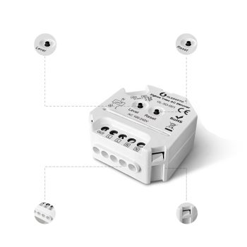 Gledopto ZigBee Pro Triac AC / Trailing Edge Dimmer (GL-SD-001), AC100~240V, max 400W power loaded, 1 Channel — 2