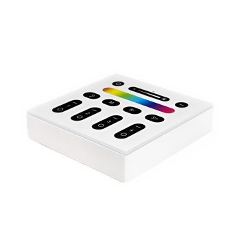 Gledopto 2.4G RGBW 4 zone RGB+CCT wall mounted touch panel remote (GL-W-003Z), compatiable with Pro version lights and controllers — 2