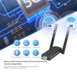 High-Speed USB 3.0 Wi-Fi 6 Adapter, 1800Mbps
