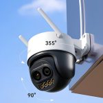 imou Outdoor PT Security Camera Cruiser Z 3K 5MP, White