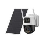 imou Outdoor AOV PTZ Dual Security Camera with 8W Solar Panel Wi-Fi+4G 3K 5+5MP, White