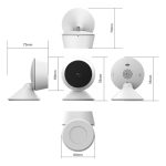LaxiHub 1080p Wi-Fi Indoor Mini Camera M1 + MicroSD Card 32GB