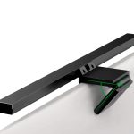 MIIIW Computer Monitor Light Bar Easy Screen Lamp, Black