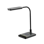 Maxcom Led Lamp ML3100 with 10W Inductive Charger Black