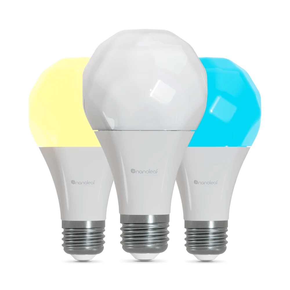 Nanoleaf Essentials Smart A19 Bulb, E27 3 Pack Nanoleaf Essentials Smart A19 Bulb, E27 3 Pack — 2