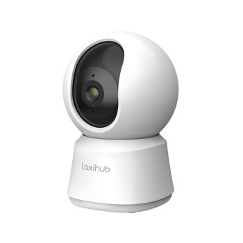 LaxiHub 1080p Wi-Fi Indoor Pan-Tilt Camera 355° P2 + MicroSD Card 32GB — 2
