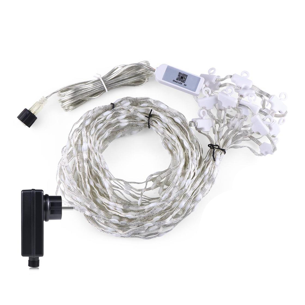Smart LED Curtain Lights 2*2m 400bulbs Smart LED Curtain Lights 2*2m 400bulbs — 2