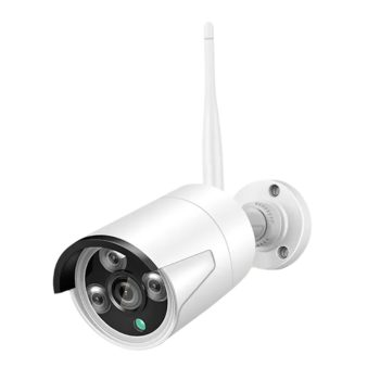CCTV Camera System 4CH WiFi NVR Kit Wireless 2MP 1080P, White