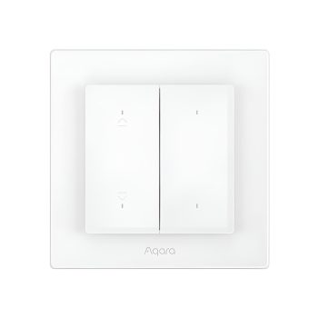 Aqara Zigbee/ Thread Light Switch H2 EU ( 4 Buttons, 2 Channels), White