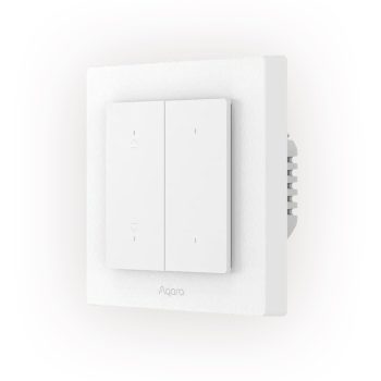 Aqara Zigbee/ Thread Light Switch H2 EU ( 4 Buttons, 2 Channels), White — 2