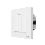 Moes Zigbee + RF Star Ring Curtain Switch 3A (Neutral Required), White