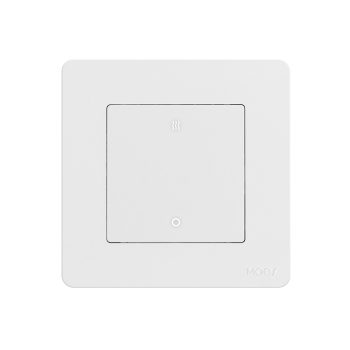 Moes Zigbee Star Ring Switch for Heater/ AC 20A with Electricity Monitor (Neutral Required), White