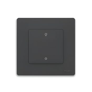 Moes Zigbee Star Ring Smart Dimmer Switch 1 Gang (Neutral Required), Grey