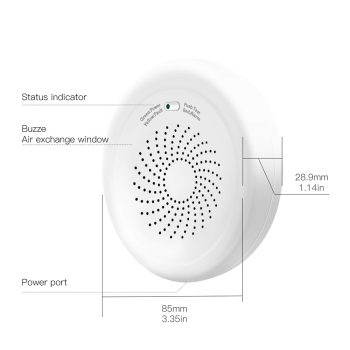Moes ZigBee Smart Gas Leakage Detector Combustible Sensor — 2