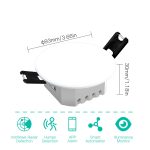 Moes ZigBee Smart Human Presence Detector, PIR mm Wave Radar Detection, Sensor Ceiling Mount