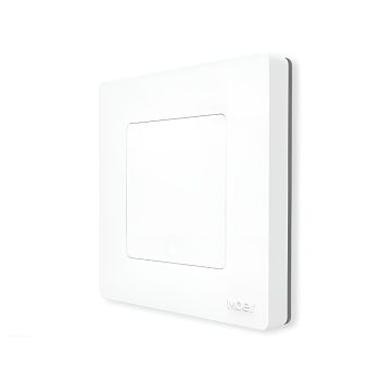 Moes Zigbee Star Ring Smart Push Button Swicth 1 Gang CR2032, White — 2