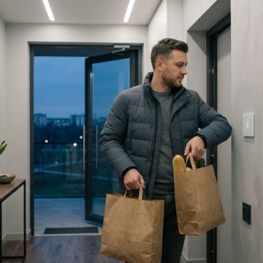 Lumină inteligentă: întrerupător wireless montat singur