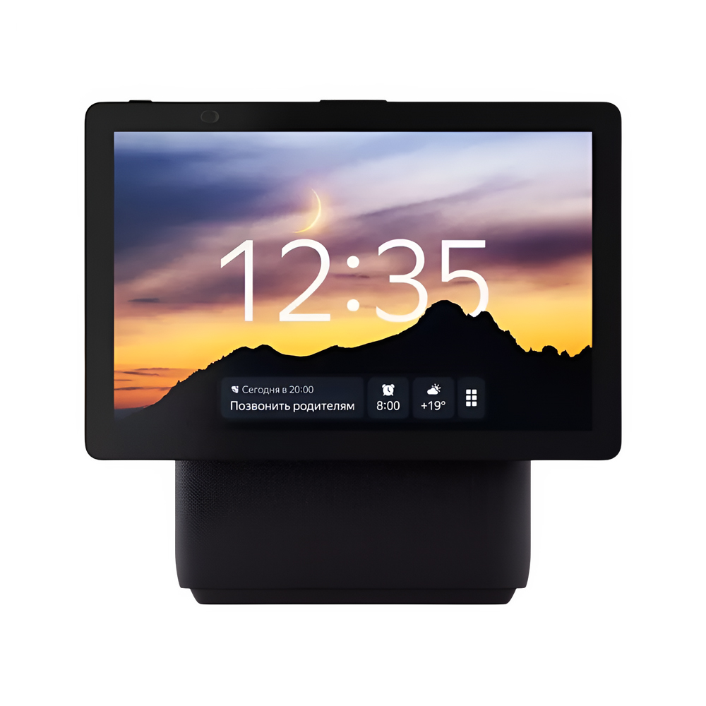 Yandex Station Duo Max Bluetooth Speaker YNDX-00055BLK, Black Yandex Station Duo Max Bluetooth Speaker YNDX-00055BLK, Black